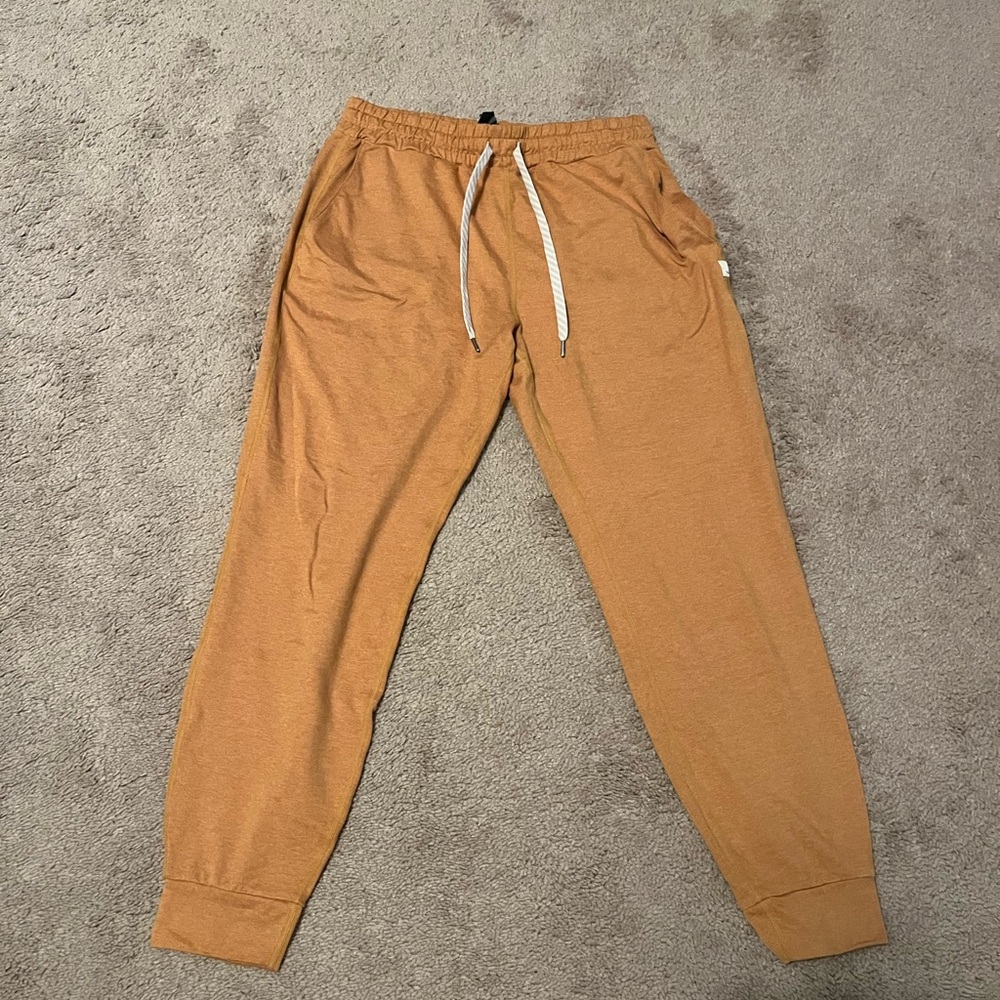 Vuori Women’s gold/tannish colored jogger and hoodie set! - Picture 4 of 7